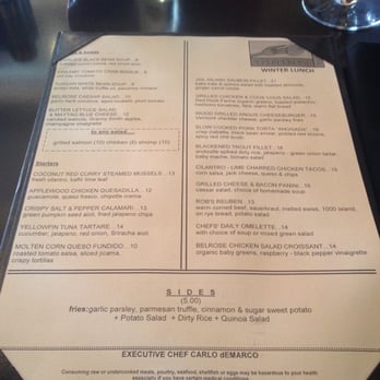 333 Belrose Bar & Grill - Winter lunch menu - Venues & Event Spaces Near Me - Radnor, Pennsylvania