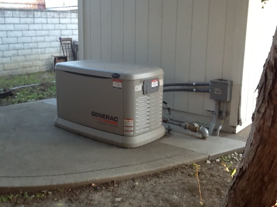 Slide of All American Generator Services