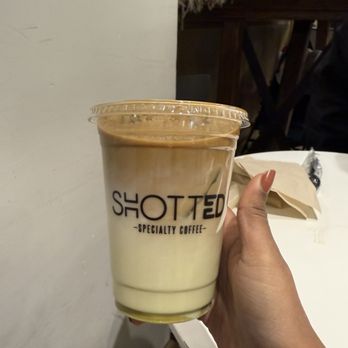 Shotted Specialty Coffee - Pistachio iced latte - Coffee & Tea Near Me - Tysons, Virginia Shotted Specialty Coffee - Pistachio iced latte - Coffee & Tea Near Me - Tysons, Virginia