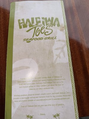 Menu photo 3 Haleiwa Joe's Kaneohe, HI Menu photo 3 Haleiwa Joe's Kaneohe, HI