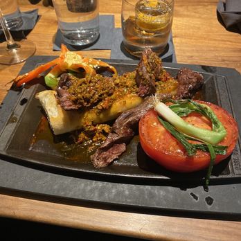 Baldamar - 8 oz. Hanger Steak Chimichurri - New American Near Me - Roseville, Minnesota
