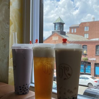 BeauTea - Taro bubble tea, oolong tee with cheese form and black milk tea - Bubble Tea Near Me - Washington, DC, District of Columbia BeauTea - Taro bubble tea, oolong tee with cheese form and black milk tea - Bubble Tea Near Me - Washington, DC, District of Columbia