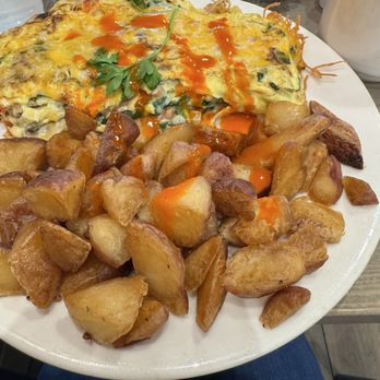 Scramblers Cafe - Vegetarian omelette. - Breakfast & Brunch Near Me - Norco, California