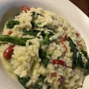 Forked on Main - Veggie risotto with coconut milk - New American Near Me - Orange, Virginia