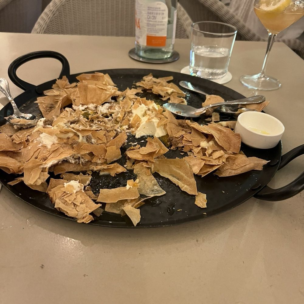 Aba Miami - Bal Harbour - Bougatsa- puff pastry with cinnamon, orange blossom, and vanilla custard - Mediterranean Near Me - Bal Harbour, Florida Aba Miami - Bal Harbour - Bougatsa- puff pastry with cinnamon, orange blossom, and vanilla custard - Mediterranean Near Me - Bal Harbour, Florida