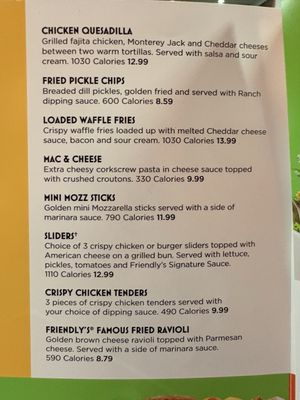 Menu photo 1 Friendly's East Meadow, NY
