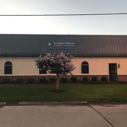 Acadian Federal Credit Union - Street side view