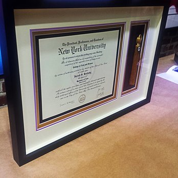 PaintBox SoHo - NYC Diploma Framing Specialist. Earn it. Frame it. Display it. - Framing Near Me - New York, New York