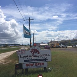 Louisiana Grill Seafood - Look for this sign!!!