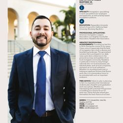 Law Office of Ruben Martinez Jr - Pasadena Magazine "Top Lawyers" (2019)