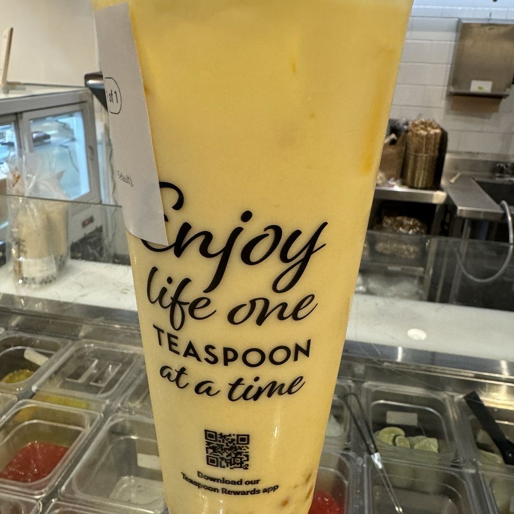 Teaspoon - Silky Mango - Bubble Tea Near Me - San Jose, California Teaspoon - Silky Mango - Bubble Tea Near Me - San Jose, California