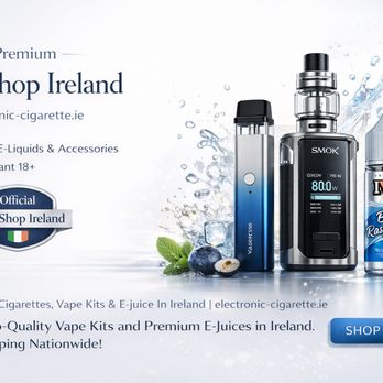 ELECTRONIC-CIGARETTE.IE - VAPE SHOP ONLINE IRELAND - Updated May 2026 - 170  Photos - 5-9 Trinity Street, Dublin, Republic of Ireland - Vape Shops -  Phone Number - Yelp