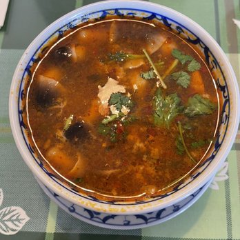 Thai Paradise - Tom Yum w/ Shrimp spicy  level 4 so tasty - Thai Near Me - San Clemente, California