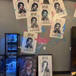 Inside is very cool! Jinx is on the loose!