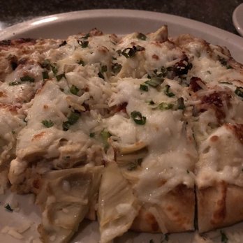 Pumphouse Brewery - Artichoke flatbread is savory tangy deliciousness - Breweries Near Me - Longmont, Colorado