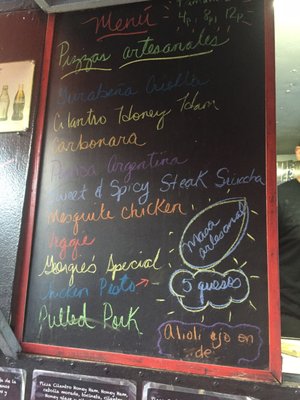 Menu photo 2 Georgie's Pizza Place Juncos, PR