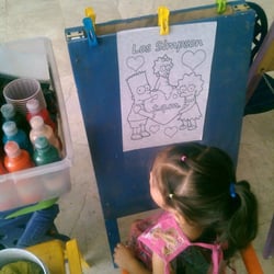 Dibujos con sus personajes favoritos.