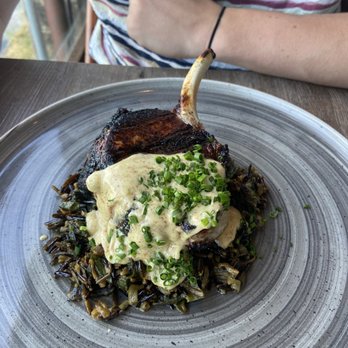 Waterman Grille - Wood-Grilled Pork Chop* - New American Near Me - Providence, Rhode Island Waterman Grille - Wood-Grilled Pork Chop* - New American Near Me - Providence, Rhode Island