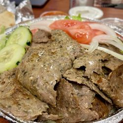 The Greek Grill - Gyro platter
