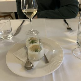 Cauliflower amuse bouche Cauliflower amuse bouche