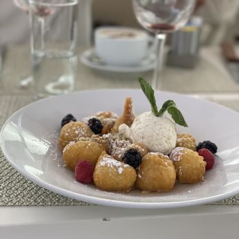 Estia's Little Kitchen - Beignets are a great share and yummy!! - Breakfast & Brunch Near Me - Sag Harbor, New York Estia's Little Kitchen - Beignets are a great share and yummy!! - Breakfast & Brunch Near Me - Sag Harbor, New York