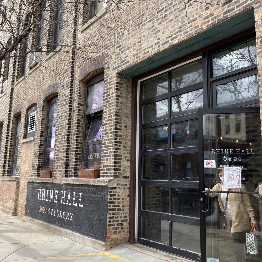Rhine Hall Distillery - the front of the building - Cocktail Bars Near Me - Chicago, Illinois