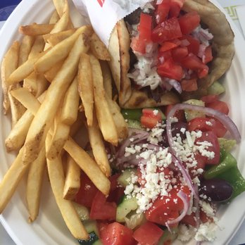 Yiassoo - Gyro Plate - Greek Near Me - Cupertino, California Yiassoo - Gyro Plate - Greek Near Me - Cupertino, California
