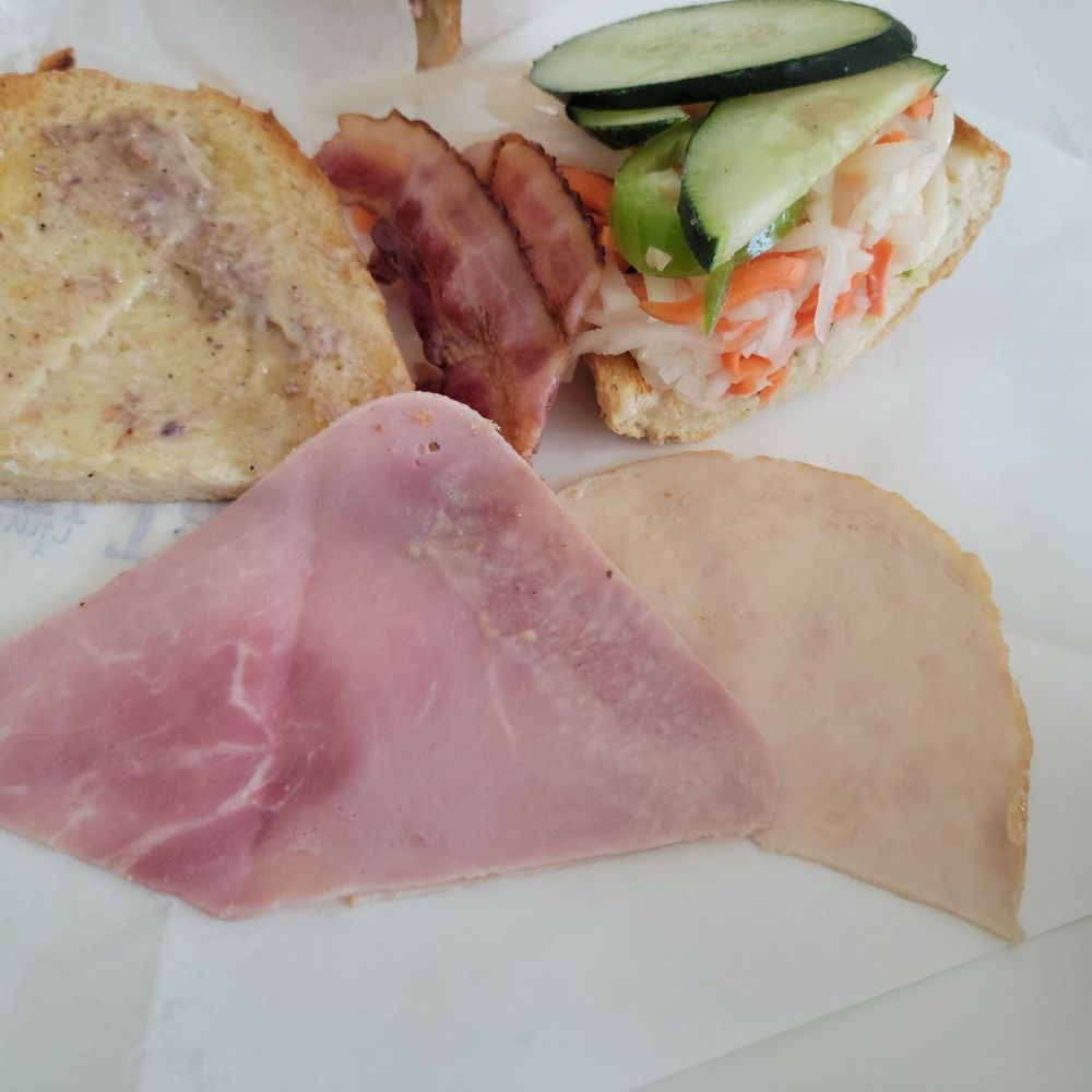 Tay Tah Cafe - half a slice in half a sandwich - Ice Cream & Frozen Yogurt Near Me - Albany, California Tay Tah Cafe - half a slice in half a sandwich - Ice Cream & Frozen Yogurt Near Me - Albany, California
