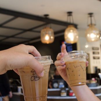 Caffe Vita - Strawberry creme cold brew and a double shot espresso on ice! - Coffee & Tea Near Me - Bellevue, Washington Caffe Vita - Strawberry creme cold brew and a double shot espresso on ice! - Coffee & Tea Near Me - Bellevue, Washington
