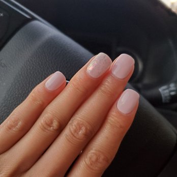 Popular Nails - Thanks Tami! Gel nails with flakes on ring finger! - Nail Salons Near Me - Carlsbad, California Popular Nails - Thanks Tami! Gel nails with flakes on ring finger! - Nail Salons Near Me - Carlsbad, California
