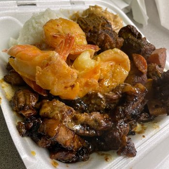 Open Caribbean Kitchen - Oxtails, Shrimp, and Steak Combo - Caribbean Near Me - Louisville, Kentucky Open Caribbean Kitchen - Oxtails, Shrimp, and Steak Combo - Caribbean Near Me - Louisville, Kentucky