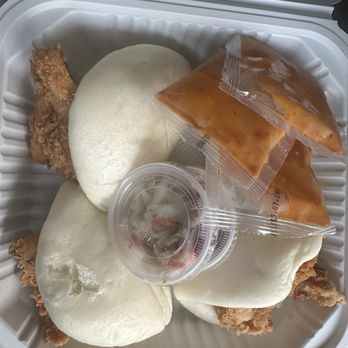 Bao'd Up - Sunset Valley - Crispy Chicken (Pair) - Asian Fusion Near Me - Sunset Valley, Texas