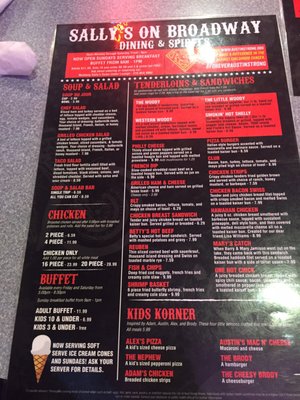 Menu photo 5 Sally's On Broadway Springville, IA Menu photo 5 Sally's On Broadway Springville, IA