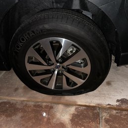 Flat tire Flat tire