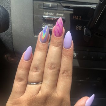 Seduction Nails and Spa - Sns dip/gel accent nails by Kevin - Nail Salons Near Me - Phoenix, Arizona