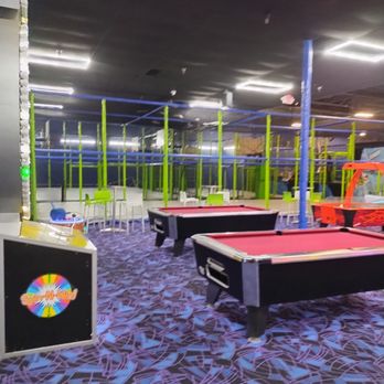 Off the Wall Gamezone - Pool table area - Amusement Parks Near Me - Coconut Creek, Florida