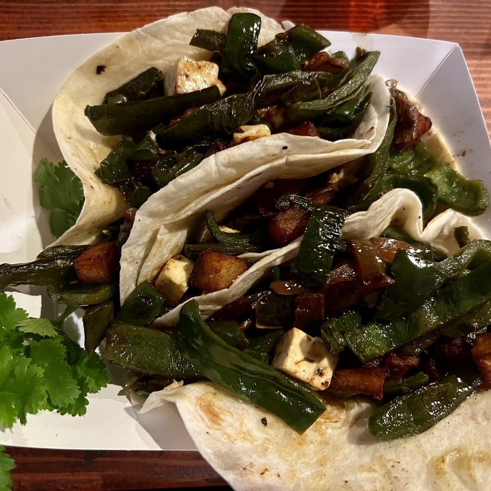 Hermosa Brewing - Poblano tacos - Brewpubs Near Me - Hermosa Beach, California Hermosa Brewing - Poblano tacos - Brewpubs Near Me - Hermosa Beach, California