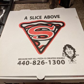 A Slice Above - The good stuff - Pizza Near Me - Strongsville, Ohio