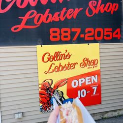 Collin's Lobster Fisherman Market - Lobster roll