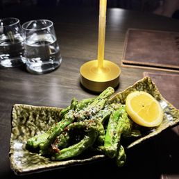 Shishito peppers
