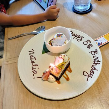 Noe - Complimentary dessert for the birthday girl! - Italian Near Me - Kapolei, Hawaii Noe - Complimentary dessert for the birthday girl! - Italian Near Me - Kapolei, Hawaii