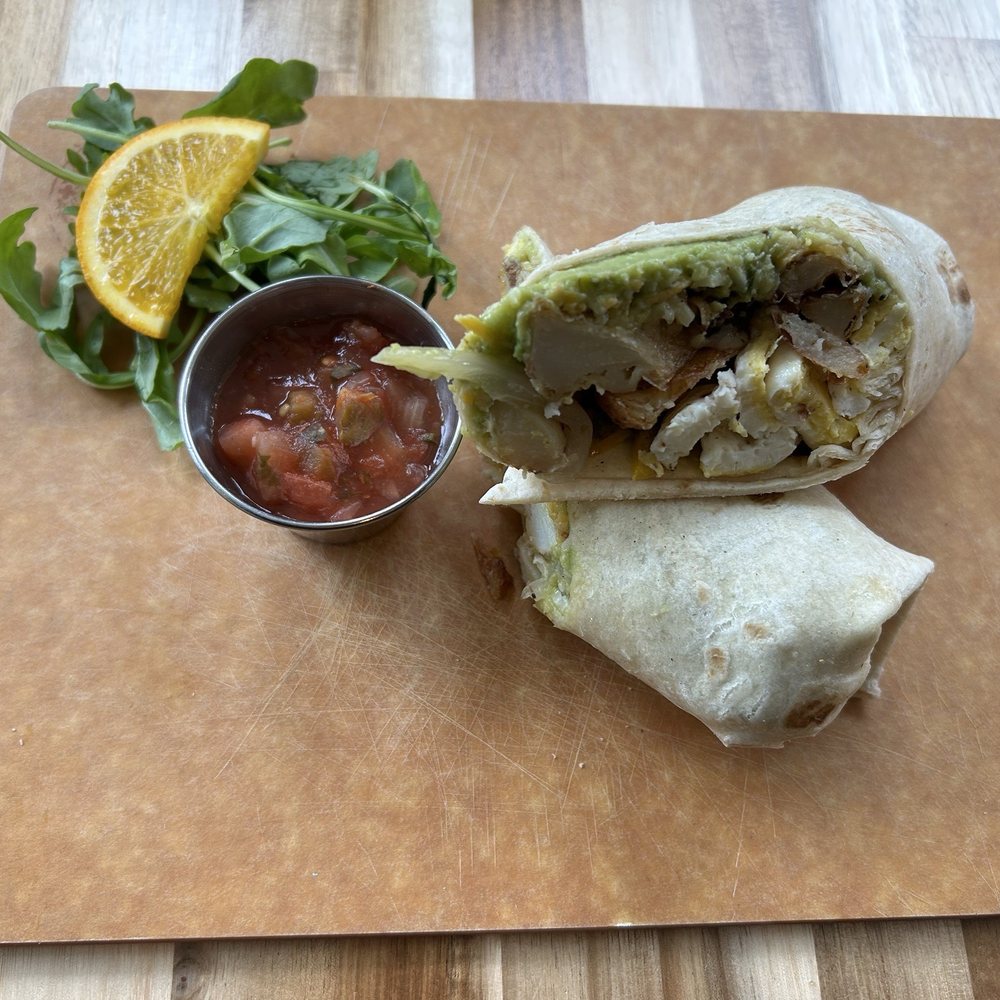 Owego Donut & Beer - Southwestern Breakfast Wrap (Sunday 11/10 lunch special) - Donuts Near Me - Owego, New York
