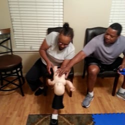 CPR First Aid AED Certified - Infant choking training!