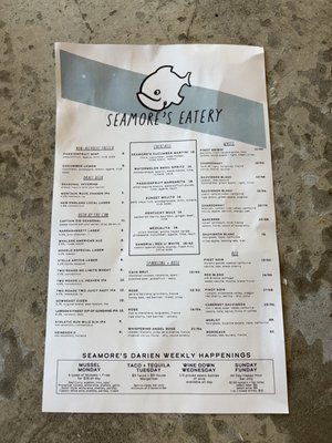 Menu photo 1 Seamore's Darien, CT Menu photo 1 Seamore's Darien, CT