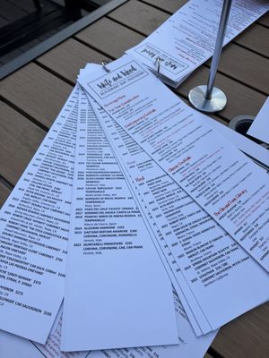 Menu photo 1 White and Wood Greensboro, NC