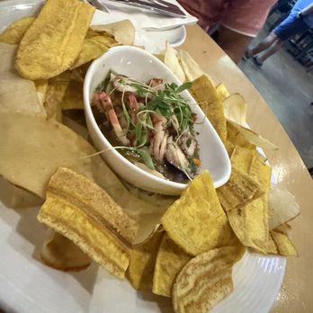 3 Sons Brewing - Pulpo  ceviche - Breweries Near Me - Dania Beach, Florida
