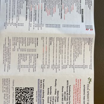 Mango Thai Cuisine - New menu for new restaurant 7/18/2023 - Thai Near Me - Twinsburg, Ohio Mango Thai Cuisine - New menu for new restaurant 7/18/2023 - Thai Near Me - Twinsburg, Ohio