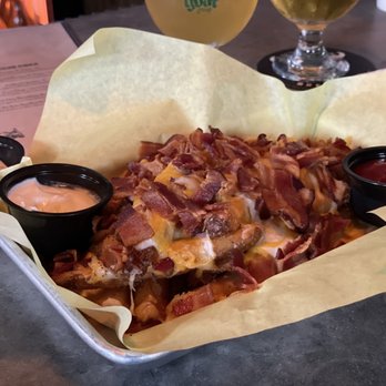 The Blind Donkey - Bacon, fries and cheese YUM! Triple-fried Fries Triple-fried Fries - Whiskey Bars Near Me - Pasadena, California The Blind Donkey - Bacon, fries and cheese YUM! Triple-fried Fries Triple-fried Fries - Whiskey Bars Near Me - Pasadena, California