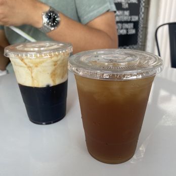 Mirror Tea & Sake House - Cold Banana Milk Coffee - Cafes Near Me - Brooklyn, New York Mirror Tea & Sake House - Cold Banana Milk Coffee - Cafes Near Me - Brooklyn, New York