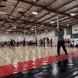 San Gabriel Elite Volleyball - Coach Carlos really takes practices seriously. A very hard to find Coach.